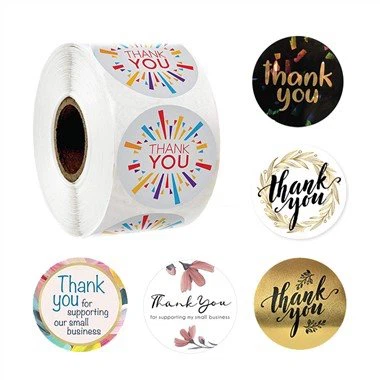 Stiker Terima Kasih berperekat