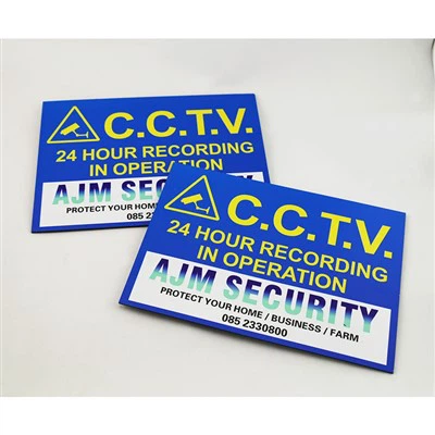 Tanda Keamanan CCTV Khusus